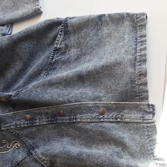 PADO VTG Oversize Denim Jacket M - Picture 8 of 8
